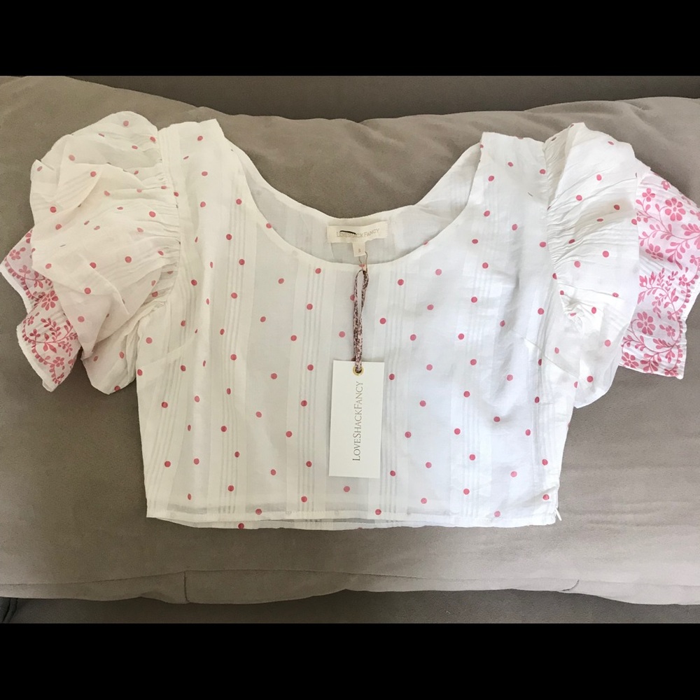 ‼️SOLD‼️ LSF Christine Top and Ruffle Mini Skirt - Picture 5 of 6